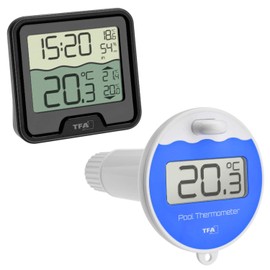 TFA Dostmann 30.3066 Marbella Wireless Swimming Pool Thermometer