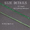 Rytenz 10 Yards 4 MM Rhinestone Trim Crystal Close Chain