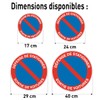 AUA SIGNALETIQUE - Circular sign made of PVC, 1.5 mm