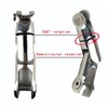 Heavy Duty 316 Stainless Steel Multi-Directional Double Anchor Swivel Connector(1/4"-5/16"