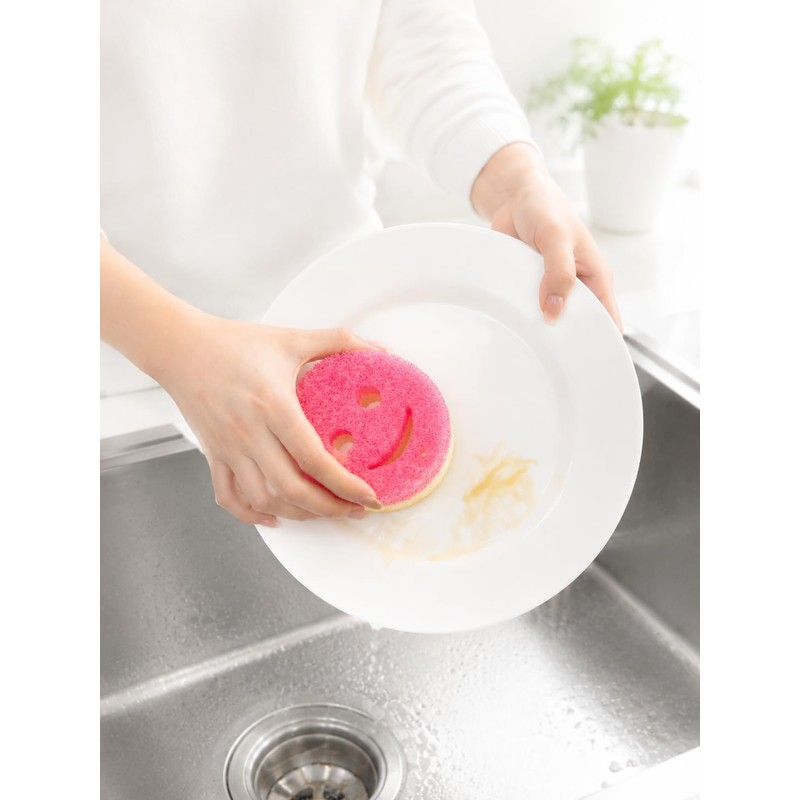 Topest Magic Scrub Sponge (3 Pack) | for Dish Washing