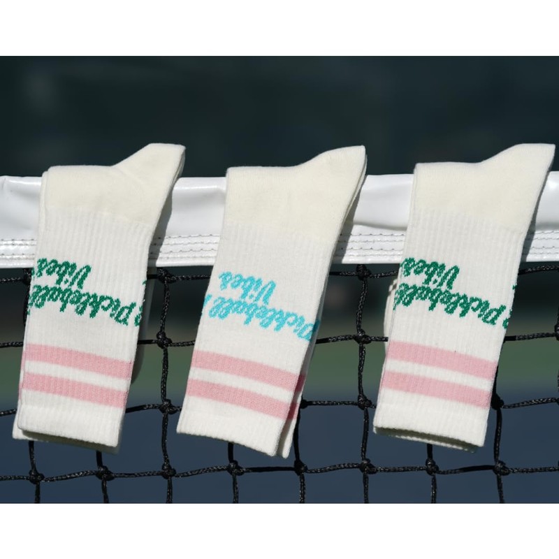 SOLE SQUAD Fun Novelty Pickleball Socks for Women and Men