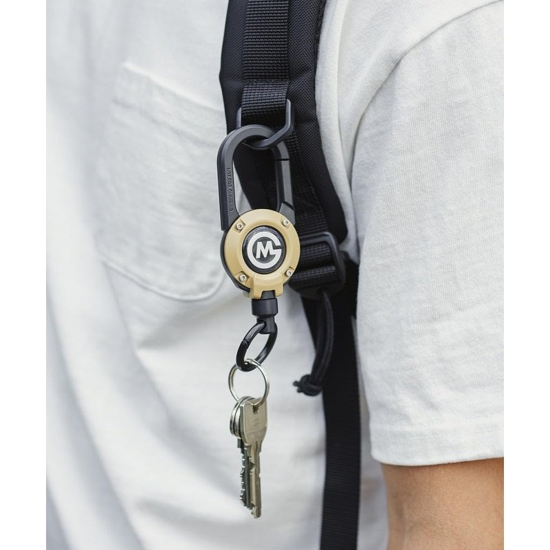 GORDON MILLER 1663889 Magreel 360 Cord Reel with Carabiner Outdoor