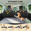 Glamesviehjkln Backseat Pet Bed Mat, Dog Bed for Car Back