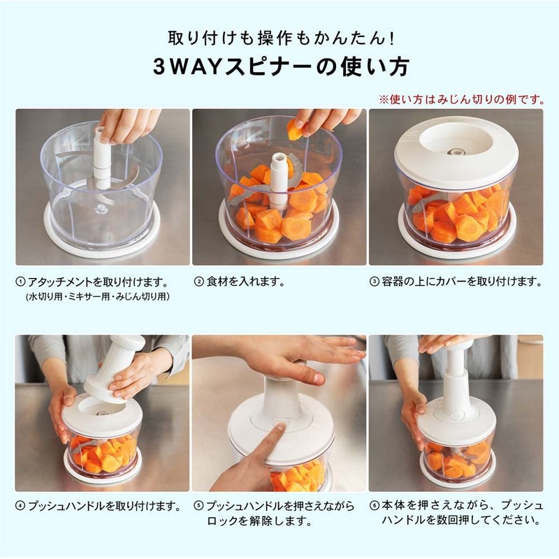 Konan Original LIFELEX 3-Way Spinner KHK05-6705