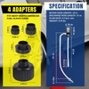 Fuel Transfer Pump with Auto-Stop, AA Battery Powered/DC 3 Power