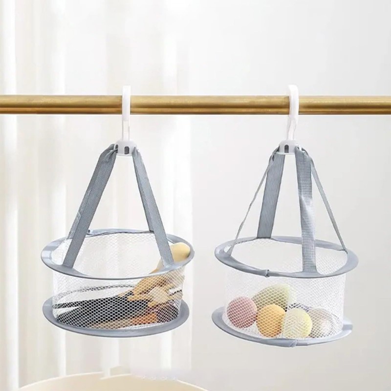 Gurxi 48 Stücke Wäscheklammern 2 Stücke Trocknungsnetzbeutel Clothes pegs Kluppen