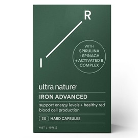 Ultra Nature Iron Advanced 30 Capsules (expiry 5/26)