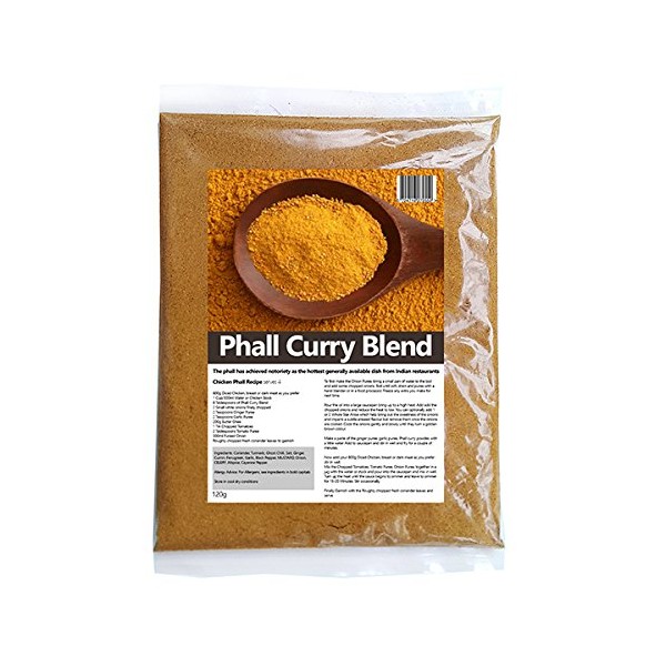 Phall Curry Powder Mix. Warning this is Hot. 120g - Recipe included