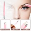VOCOSTE 3 in 1 Eyebrow Scissors Eyebrow Trimmer Tweezer Eyebrow