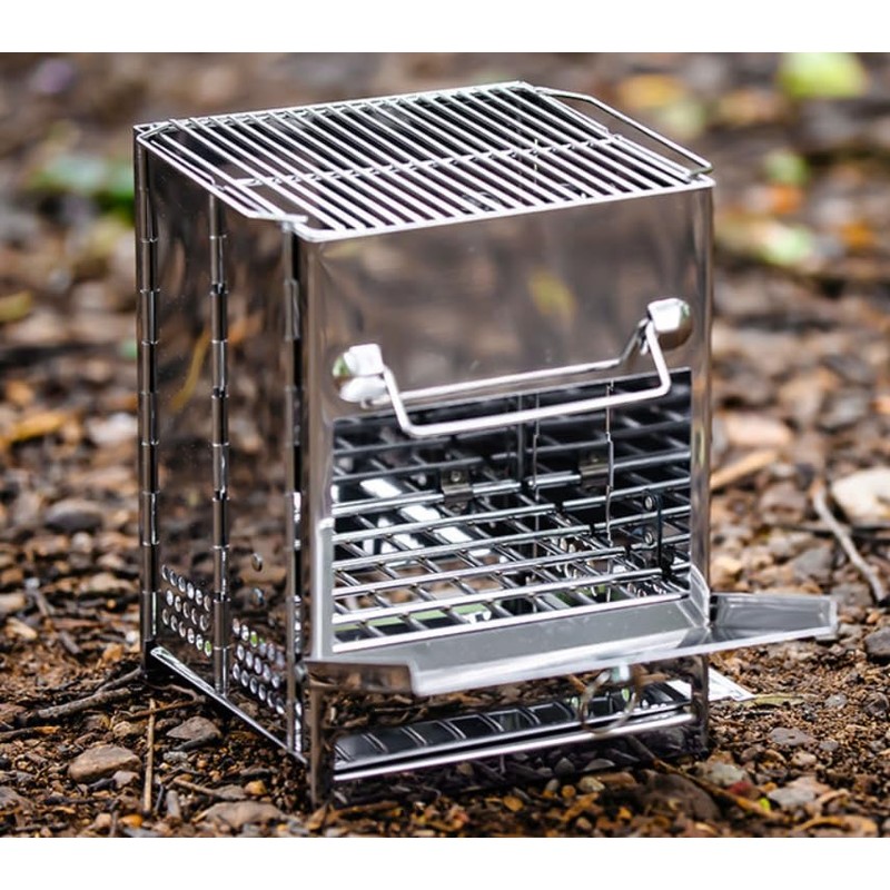 DWD Mini Folding Stove Stainless Steel 201 Grade with Carry