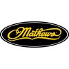 Mathews decal Die cut 10 inches wide 4" tall