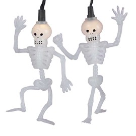 Kurt Adler 10-Light Dancing Skeleton Light Set