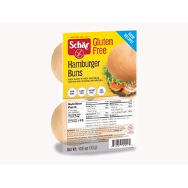 Schar Gluten Free Hot Dog and Hamburger Bun Combo | 8 Total Buns