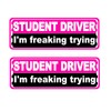 Elderly Driver Car Magnet Sign, Senior Driver Car Magnet, Please