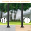 Metal Deck Railing, Flat Railing Kit, Metal Porch Railing Outdoor,