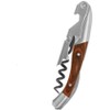 Wood Handle/Stainless Corkscrew Double Hinge Waiters Wine Key Bottle Opener