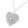 COLLBATH Heart Shape Photo Frame Pendant Necklace Jewelry Alloy Necklace