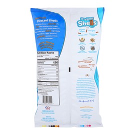 Unique Snacks Original Pretzel Shells, Delicious Vegan, Homestyle Baked, Certified OU Kosher and Non-GMO, No Artificial Flavor, 10 Ounce (Pack of 16)