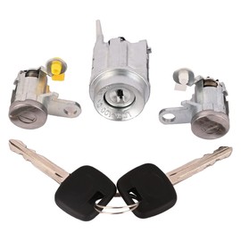 Getfarway Ignition Switch & Door Lock Cylinder Compatible with Toyota Tacoma 1999 2000 2001 2002 2003 2004, Replace 69005-35840, 6905135070, 69051-35070, 69051-04020, Same Key Matched