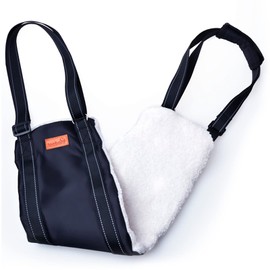 LOOBANI Portable Dog Sling for Back Legs, Hip Support Harness to Help Lift Dogs Rear for Canine Aid and Old K9 Cruciate Ligament Rehabilitation (Medium)