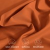 Horbaunal 2 Pack Microfiber Body Pillow Covers Burnt Orange Body