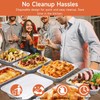 Apprise Deals 10 Large Aluminium Foil Trays Deep (32x26x7 cm)