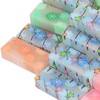 36pcs Pencil Eraser Fruit Flavor Sakura Pattern Correction Eraser Learning