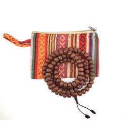 Healing Lama™ Genuine Bodhi Seed Mala. Premium Nepalese 108 Phoenix Seed Beads Prayer Japa Mala Necklace for Meditation. Blessed and Enerzized.