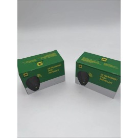 Neatmaster Electronic Plug Indoor Ultrasonic Pest Repeller Home Black 2 Pck