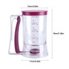 900 ml Cupcake Pancake Dough Dispenser Manual Mix Pastry Jug