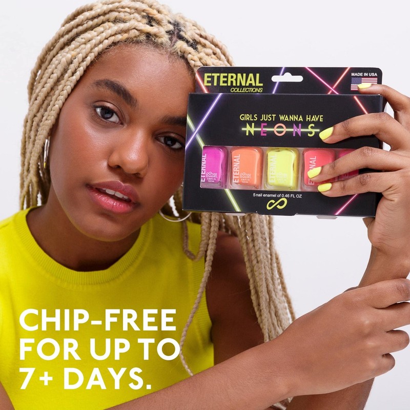 Eternal Neon Nail Polish Set for Women (GIRLS JUST WANNA