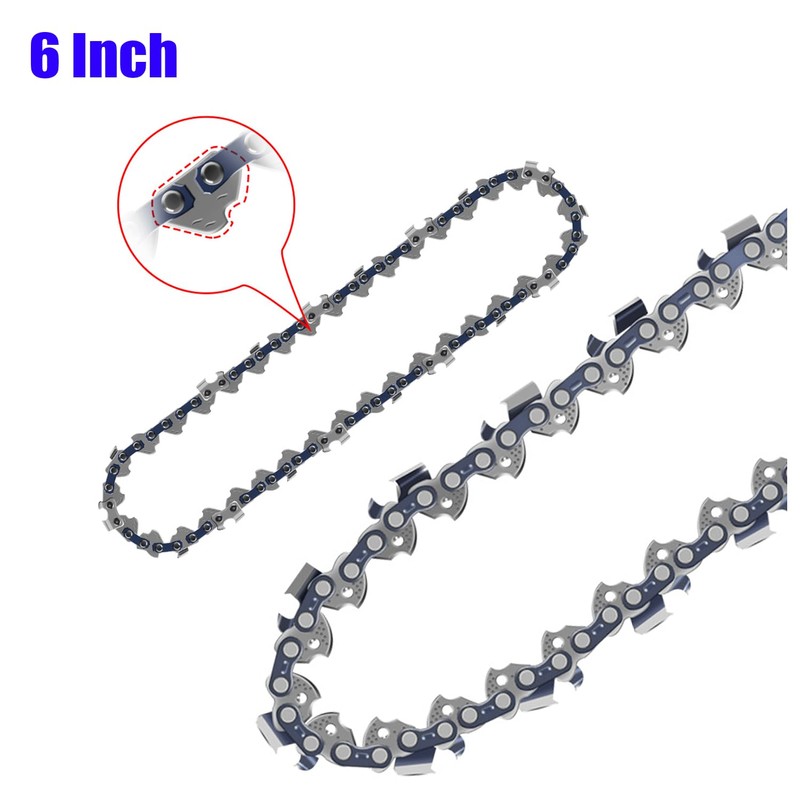 3 Pcs 6 Inch Mini Chainsaw Chain,Replacement Chain for Mini