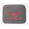 AFM NEW! Carpet Floor Mats Gray 1970-1981 PONTIAC FIREBIRD Embroidered