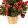 30cm Red Dressed Christmas Tree