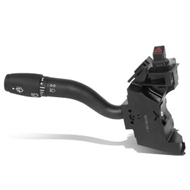 DNA MOTORING OEM-SW-0027 Combination Switch Compatible with 05-14 E150 E250 / 05-19 E350 E450,H/L Dimming, Turn Signal, Hazard Light, Wiper, Washer,Black