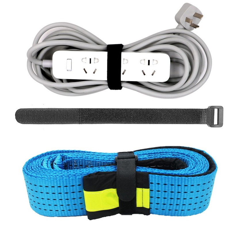 KILIGEN Strong Cable Ties Velcro Storage Bands, Zip Tie, Velcro