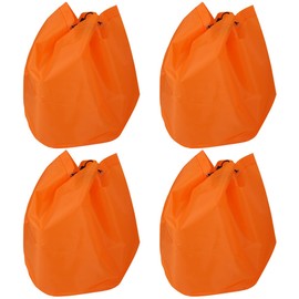 4x Orange Engine Covers Compatible for Weedeater Trimmer, Polyester Fiber Cover Wrap for String Trimmers/Stick Edgers/Pole Saws/Brush Cutters/Hedge Trimmer Engines, Easy to Use and Adjust