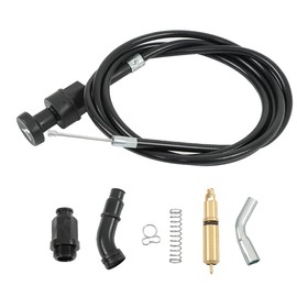 Choke Cable and Starter Valve Plunger Kit For Honda TRX450 Foreman 450 esTRX450S 1998 1999 2000 2001/ TRX450 FE TRX450 FM 2002 2003 2004