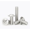 Drenky 10 Pcs Flanged M8 X 35mm Stainless Steel Pan