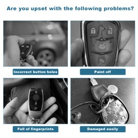 CDEFG CDEFG Kompatibel mit Mazda3 CX-30 CX-5 CX-60 2020-2023 2024 Schlssel Hlle AutoschlSsel Geh?use Fernbedienung TPU Silikon Hochglanz Schutzhlle Tasten Funkschlsse Auto Zubeh?r (Silver)