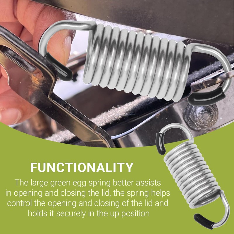 Big Green Egg Hinge Spring Replacement - Heavy Duty 304