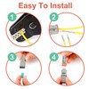 Flytuo 94PCS Electrical Wire Connector Plug, 6 Sets 2 3