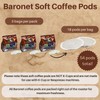 Baronet Coffee Pods [Organic Small Village-54 Pods] Single Cup Use