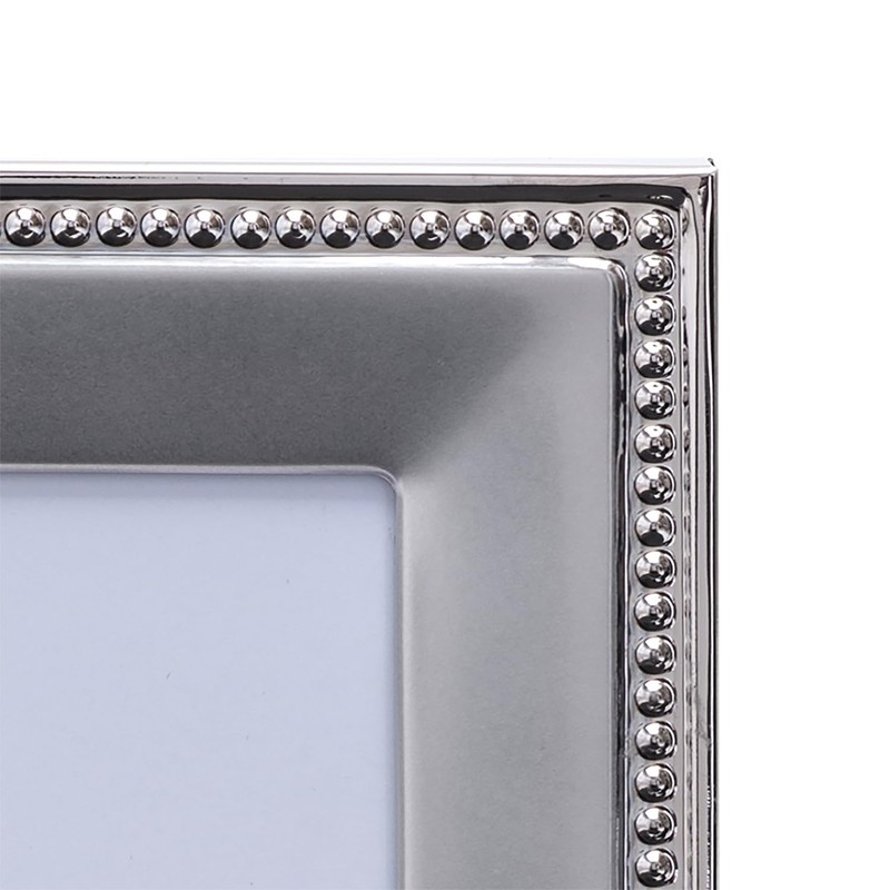 Malden International Designs 5294-57 Classic Silver Metal with Silver Beads