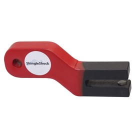 ShingleShock Roof Shingle Installer Roofing Tool, Steel Black, Rubber Grip, Magnet