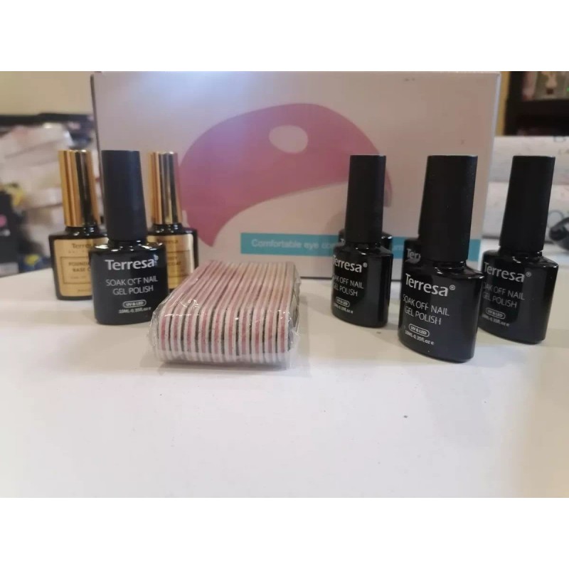 Lampara Secadora Uñas + Kit Regalo Pinta Uñas