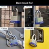 BRINKS - 50mm Laminated Steel Keyed Padlock - Chrome Plated