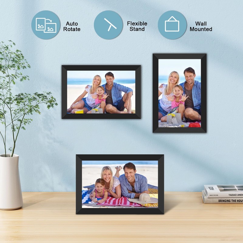 FRAMEO WiFi Digital Photo Frame 32 GB Digital Photo Frame