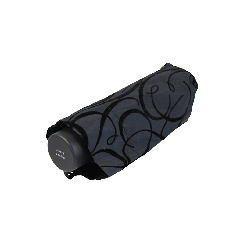 Pierre Cardin Women's Mini Umbrella Pocket Umbrella "Black Illumination" with